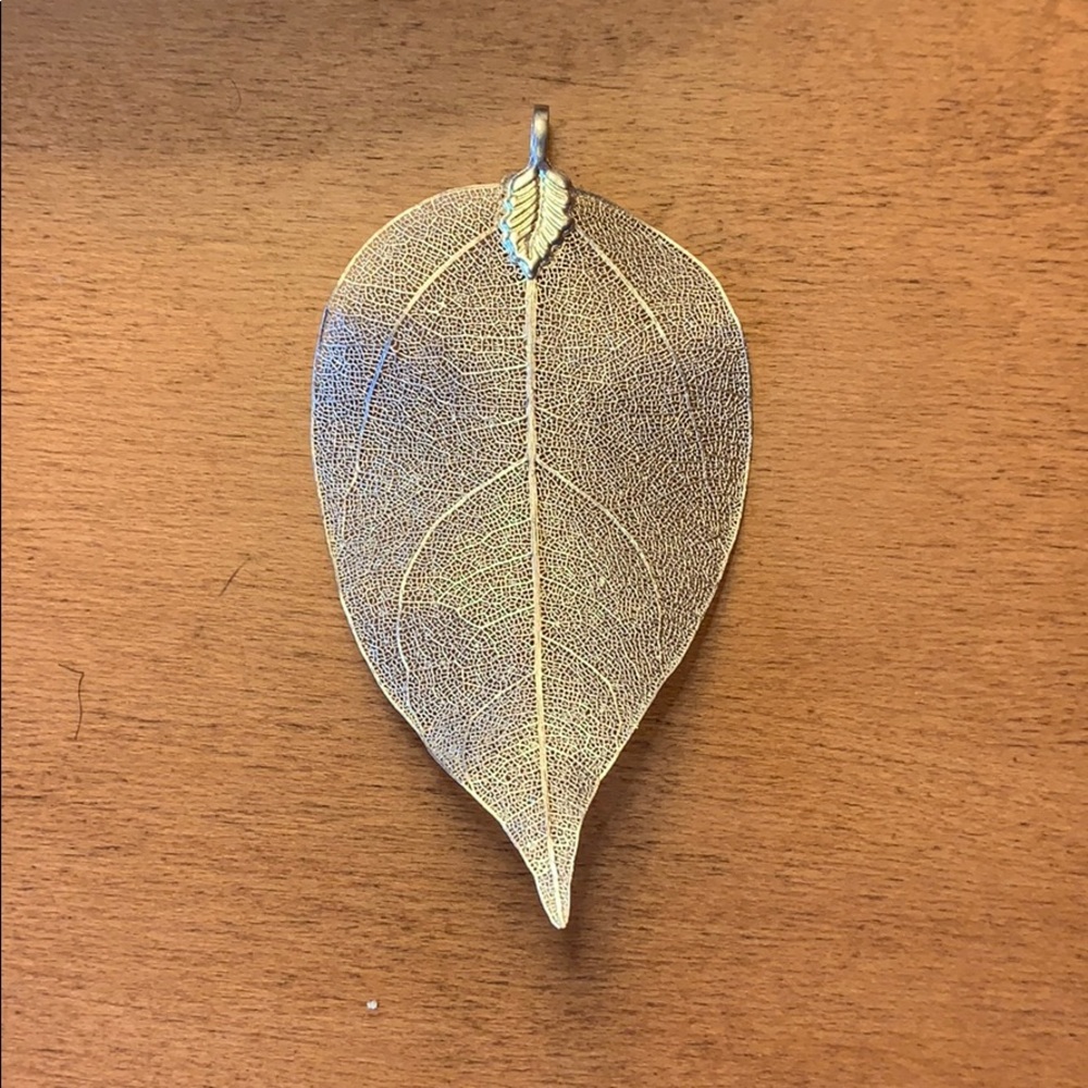Aspen Leaf Necklace Pendant
